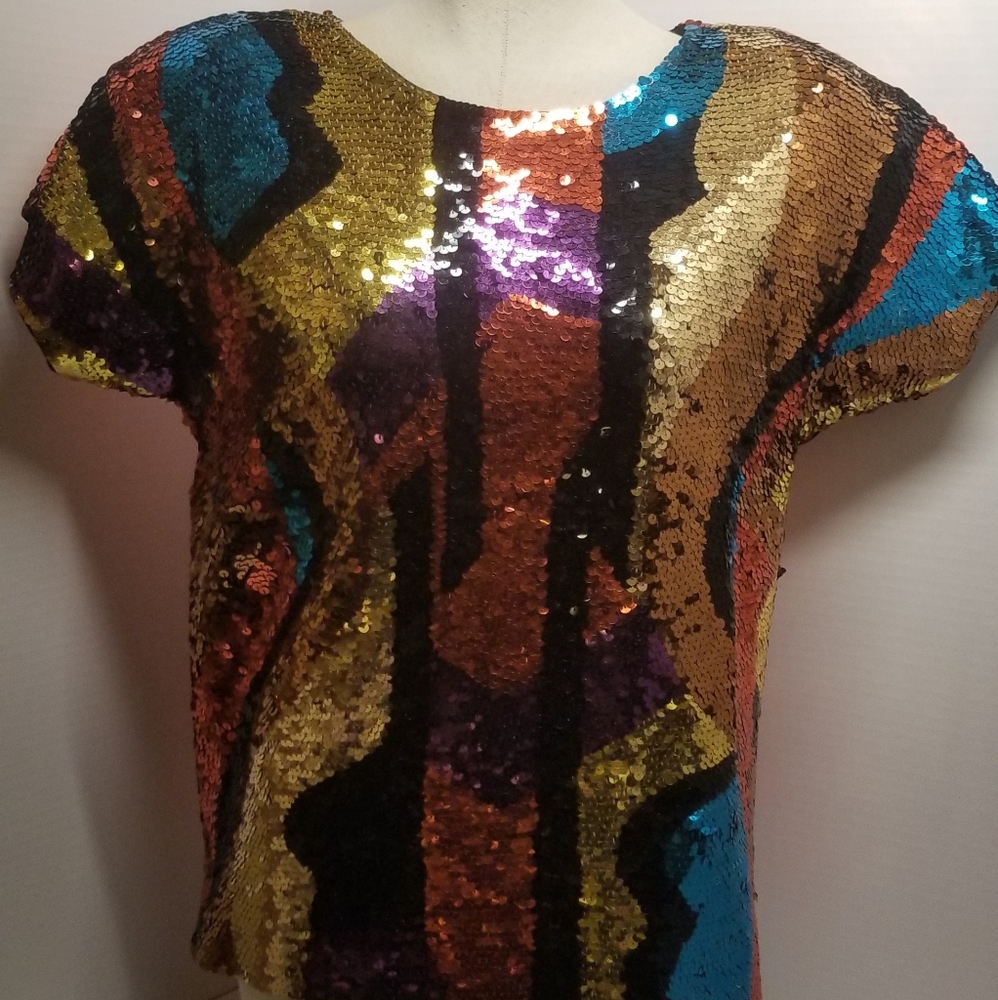 Vintage Diani Seguin Top Med Disco
